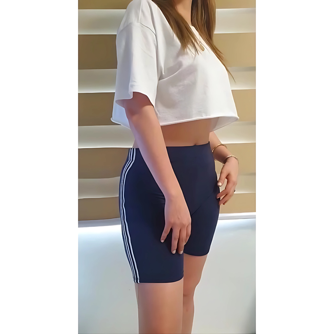 Stretchable High-Waist Biker Shorts for Women Cycling, Gym & Everyday Activewear