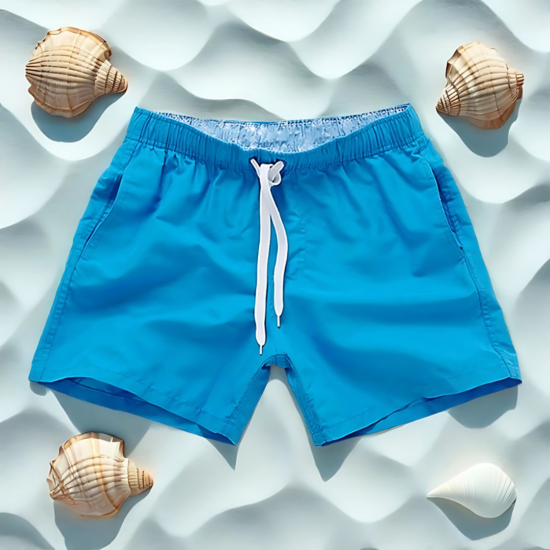 Men’s Beach Shorts with Quick Dry Lightweight Swim & Casual Shorts