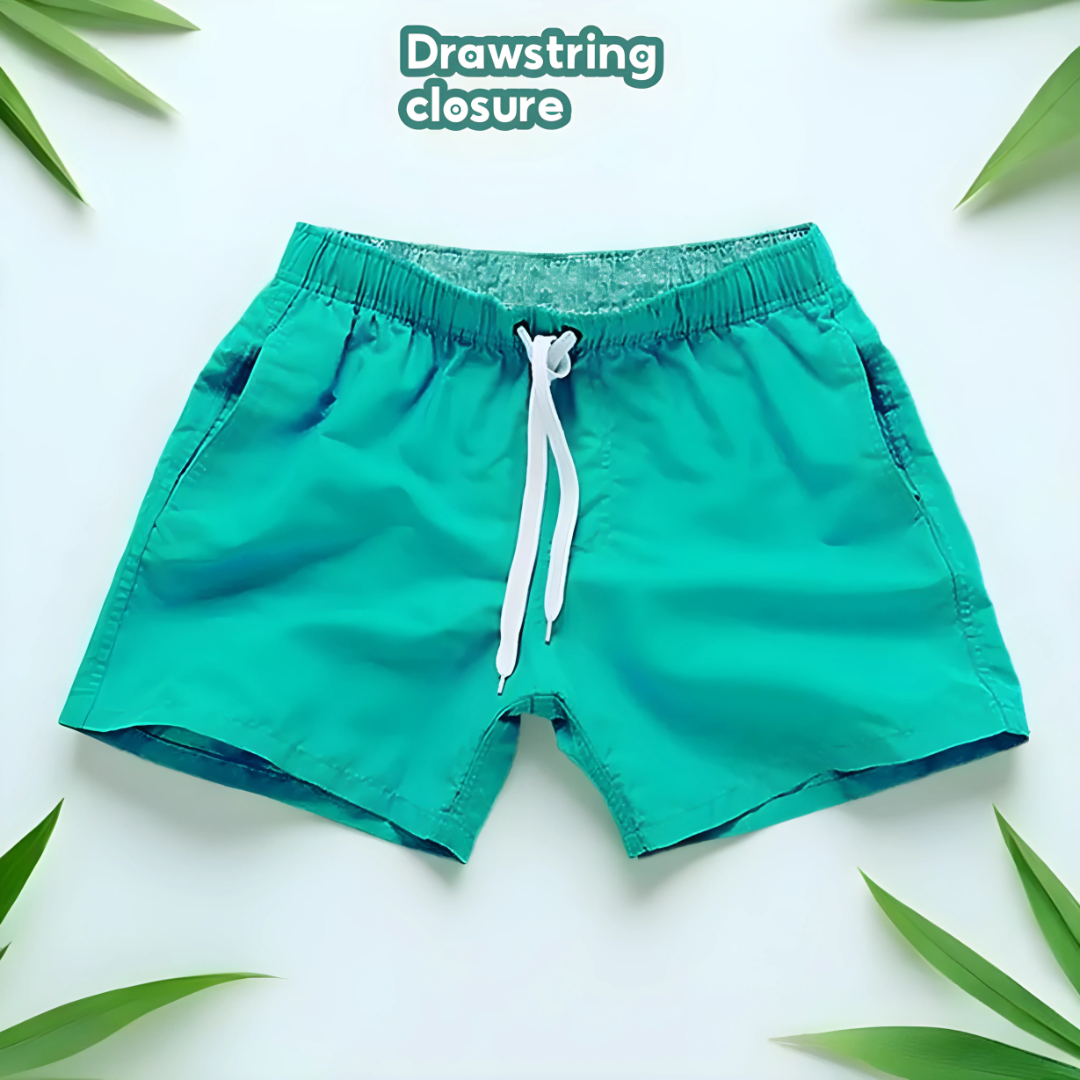 Men’s Beach Shorts with Quick Dry Lightweight Swim & Casual Shorts