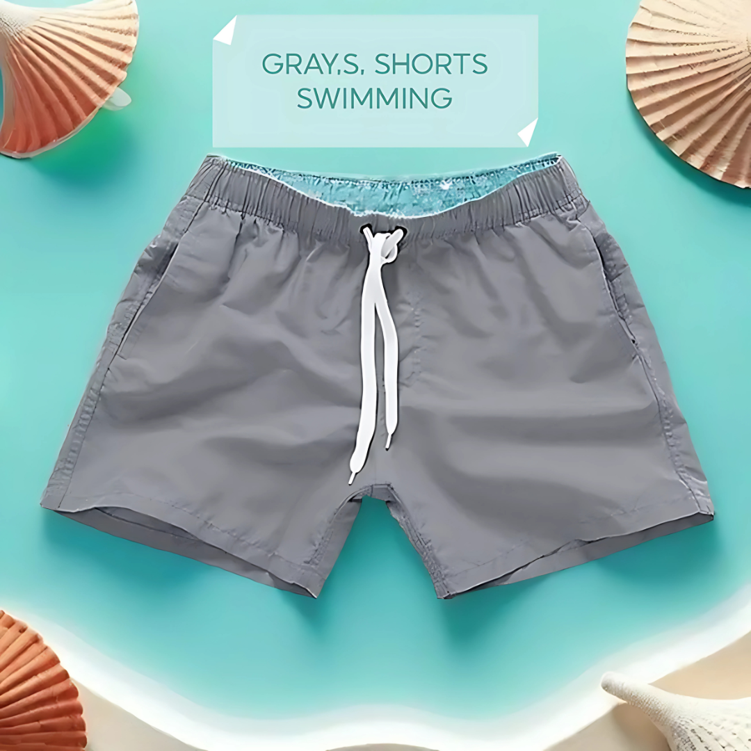 Men’s Beach Shorts with Quick Dry Lightweight Swim & Casual Shorts
