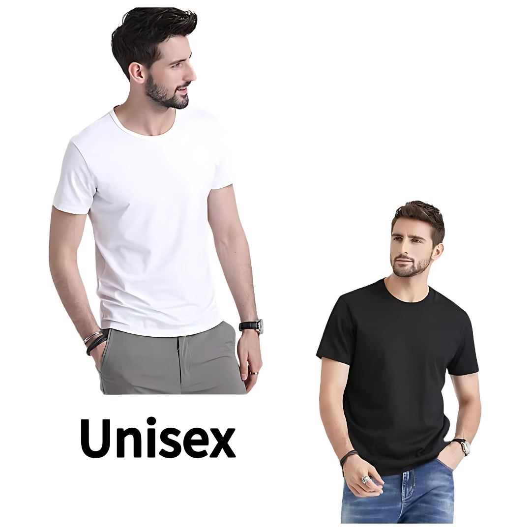 Men’s Casual Round Neck Dri-Fit Shirt Breathable Sports & Everyday Wear