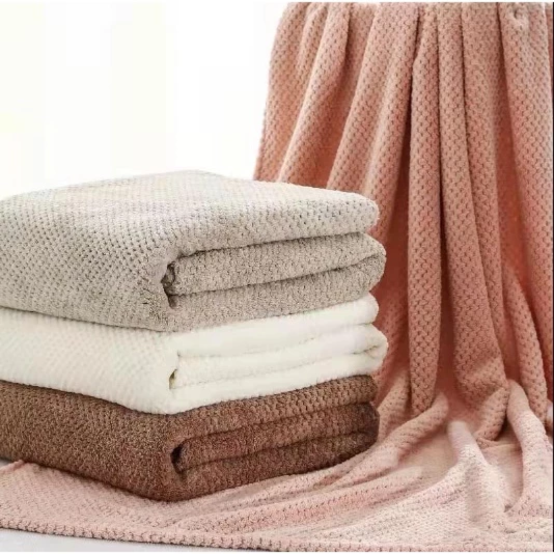 Microfiber Bath Towel Set Quick Dry, Soft & Absorbent Towels