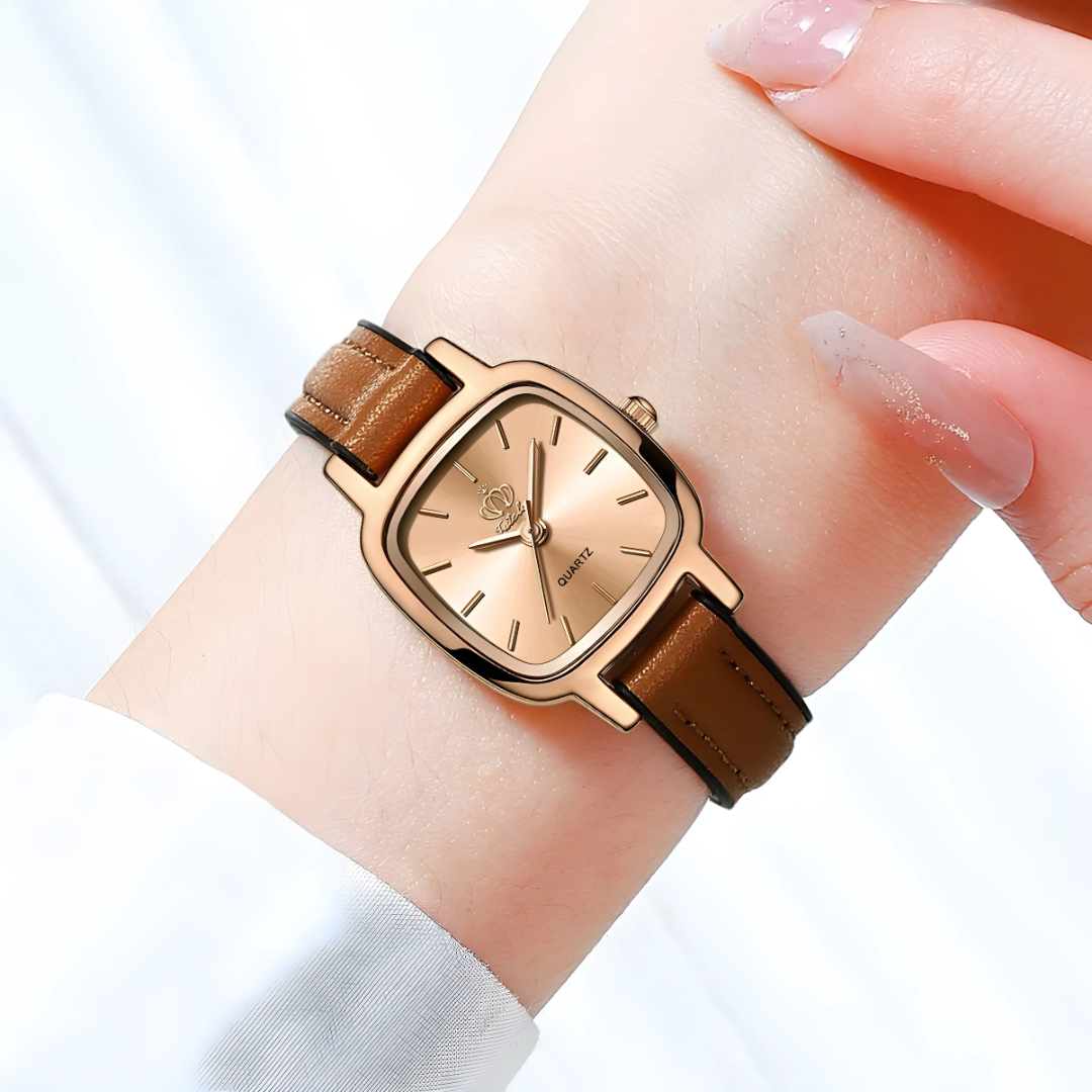 Fate Love Women’s Watch Original Waterproof Fashion Leather Strap Timepiece with Box