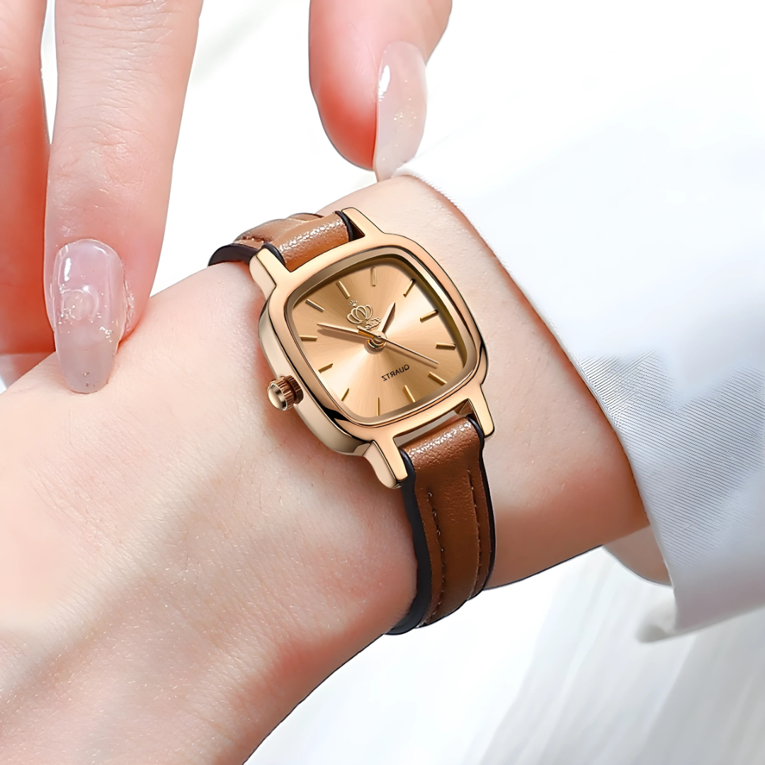 Fate Love Women’s Watch Original Waterproof Fashion Leather Strap Timepiece with Box