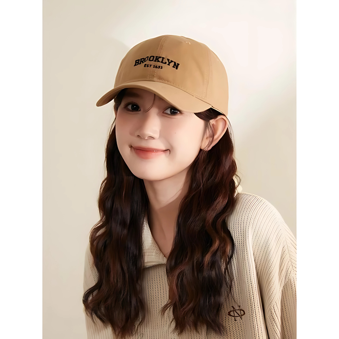 Brooklyn Korean Baseball Unisex Adjustable Fashion Cap