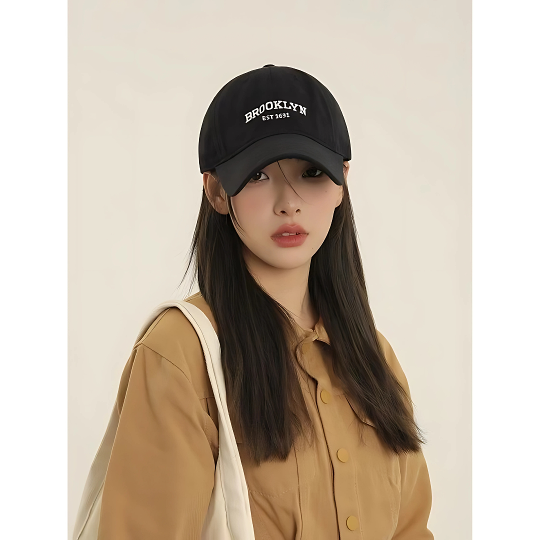 Brooklyn Korean Baseball Unisex Adjustable Fashion Cap