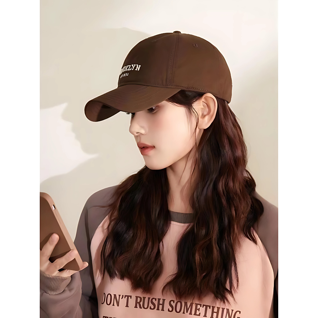 Brooklyn Korean Baseball Unisex Adjustable Fashion Cap