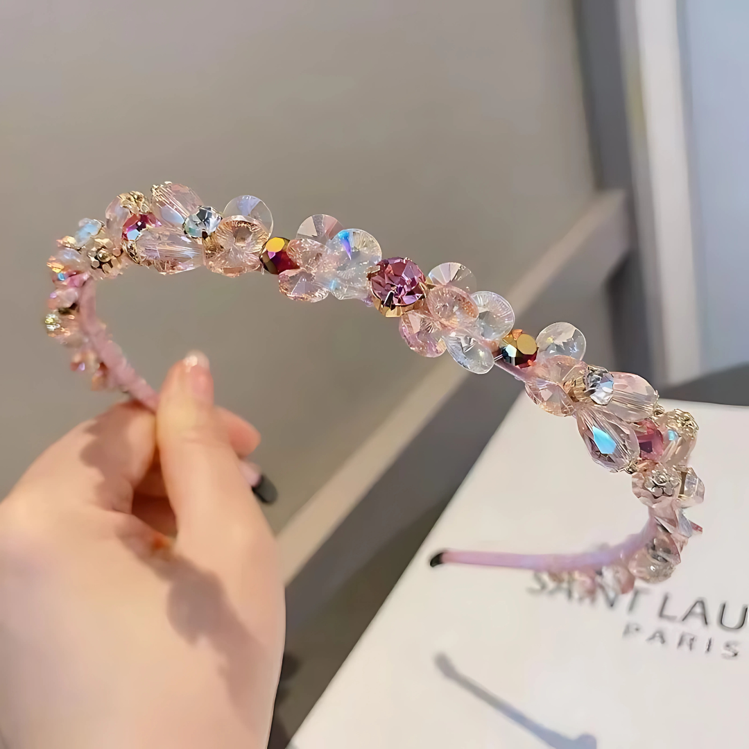 Korean Luxury Crystal Diamond Headband for Women