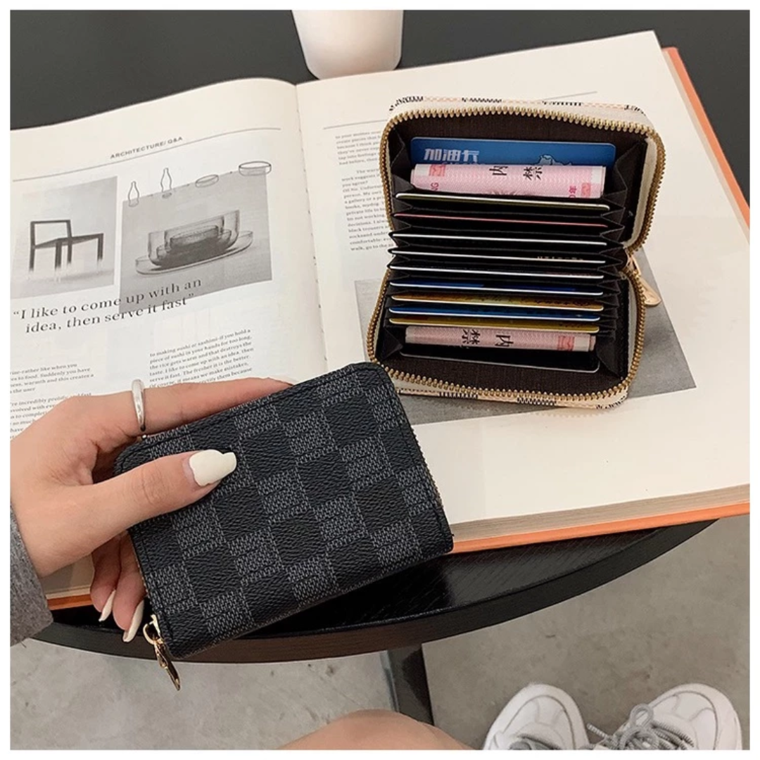 New Trend Zipper Wallet – Women’s Purse & Unisex Card Holder
