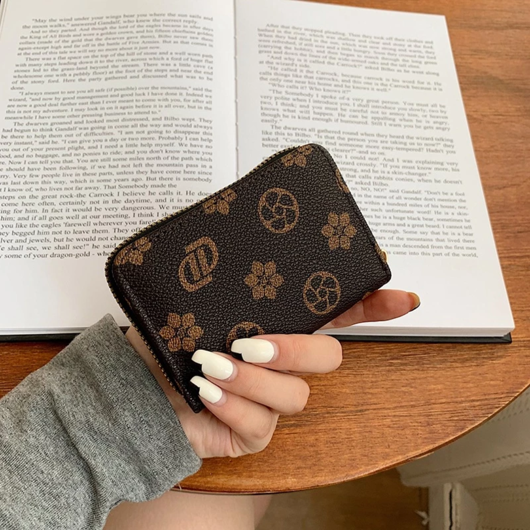 New Trend Zipper Wallet – Women’s Purse & Unisex Card Holder