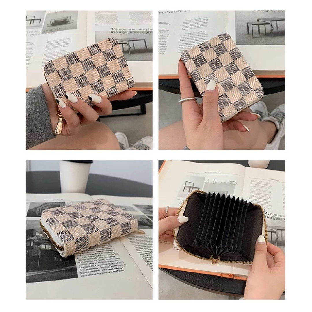 New Trend Zipper Wallet – Women’s Purse & Unisex Card Holder