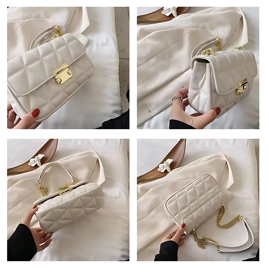 PU Leather Shoulder Chain Bag for Daily Wear & Formal Outfits