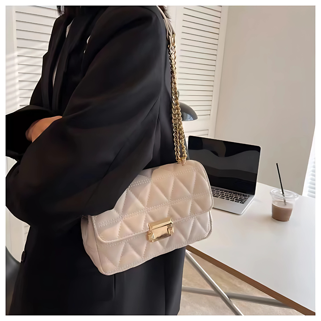 PU Leather Shoulder Chain Bag for Daily Wear & Formal Outfits
