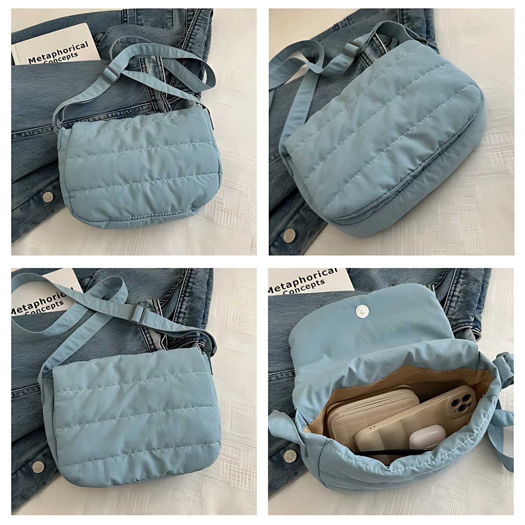 Korean Cute Embroidery Sling Bag for Women Minimalist & Classy