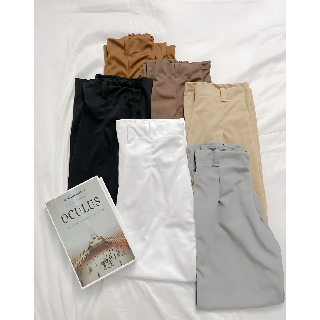 XOXO Trouser Pants for Women High Waist Office & Casual Wear