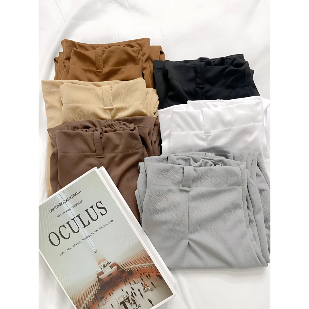 XOXO Trouser Pants for Women High Waist Office & Casual Wear