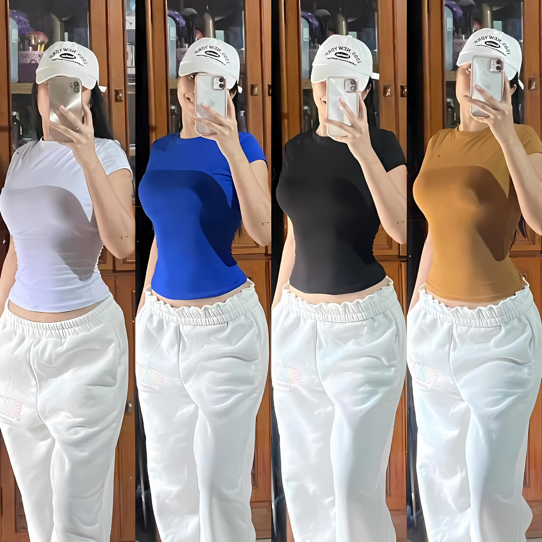 Cotton Spandex T-Shirt for Women