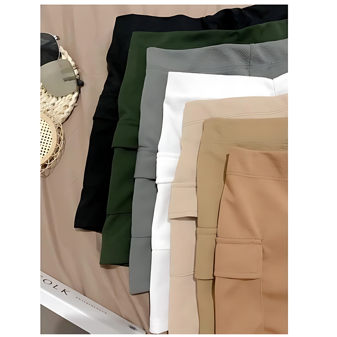 Cargo Shorts for Women Trendy High-Waist Pocket