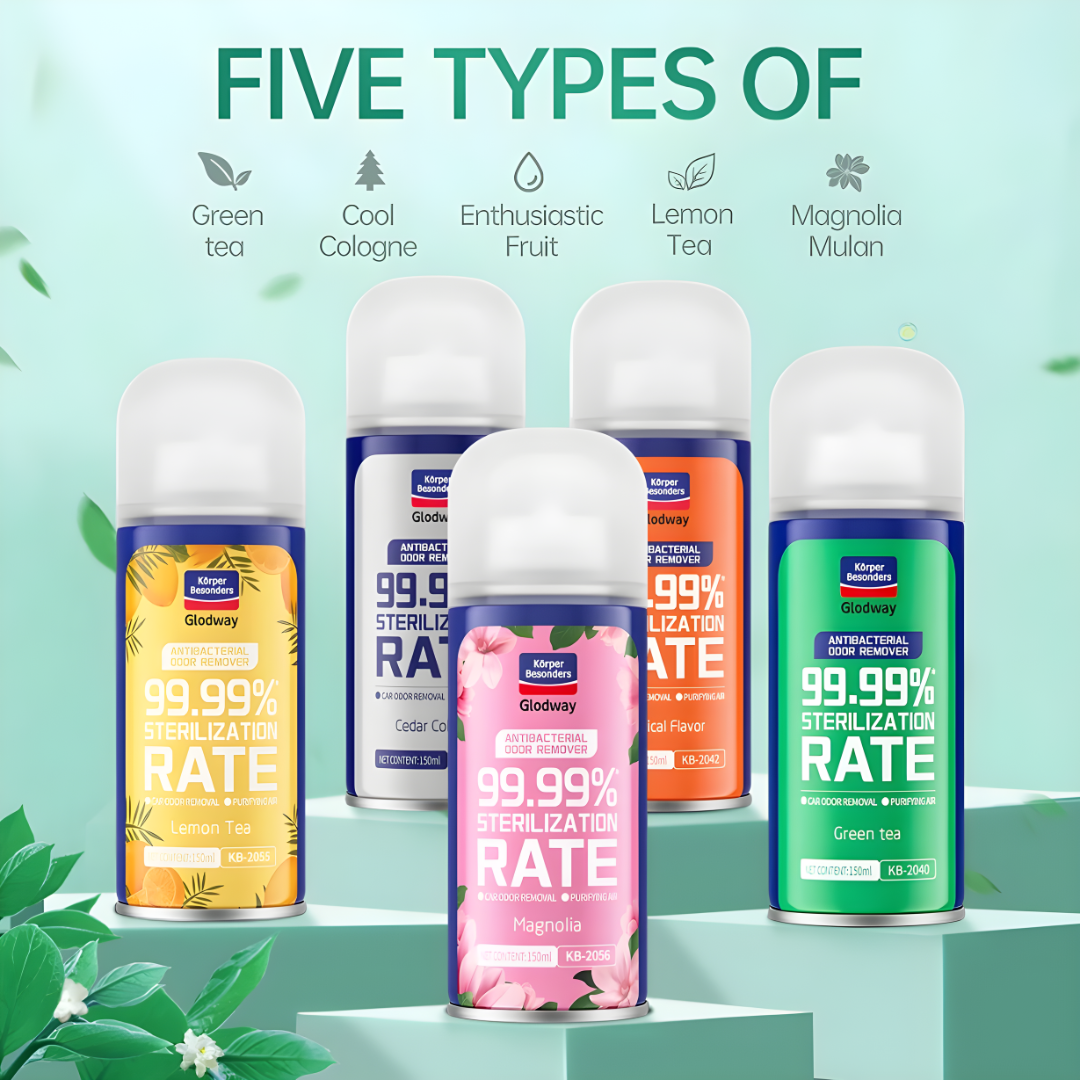 Korper Besonders 150ML Car Air Freshener & Antibacterial Deodorant 99.99% Sterilization Rate