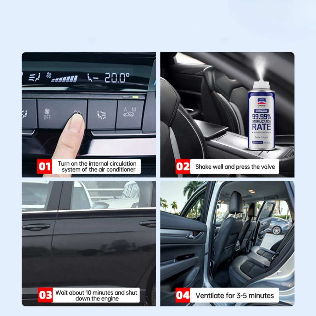 Korper Besonders 150ML Car Air Freshener & Antibacterial Deodorant 99.99% Sterilization Rate
