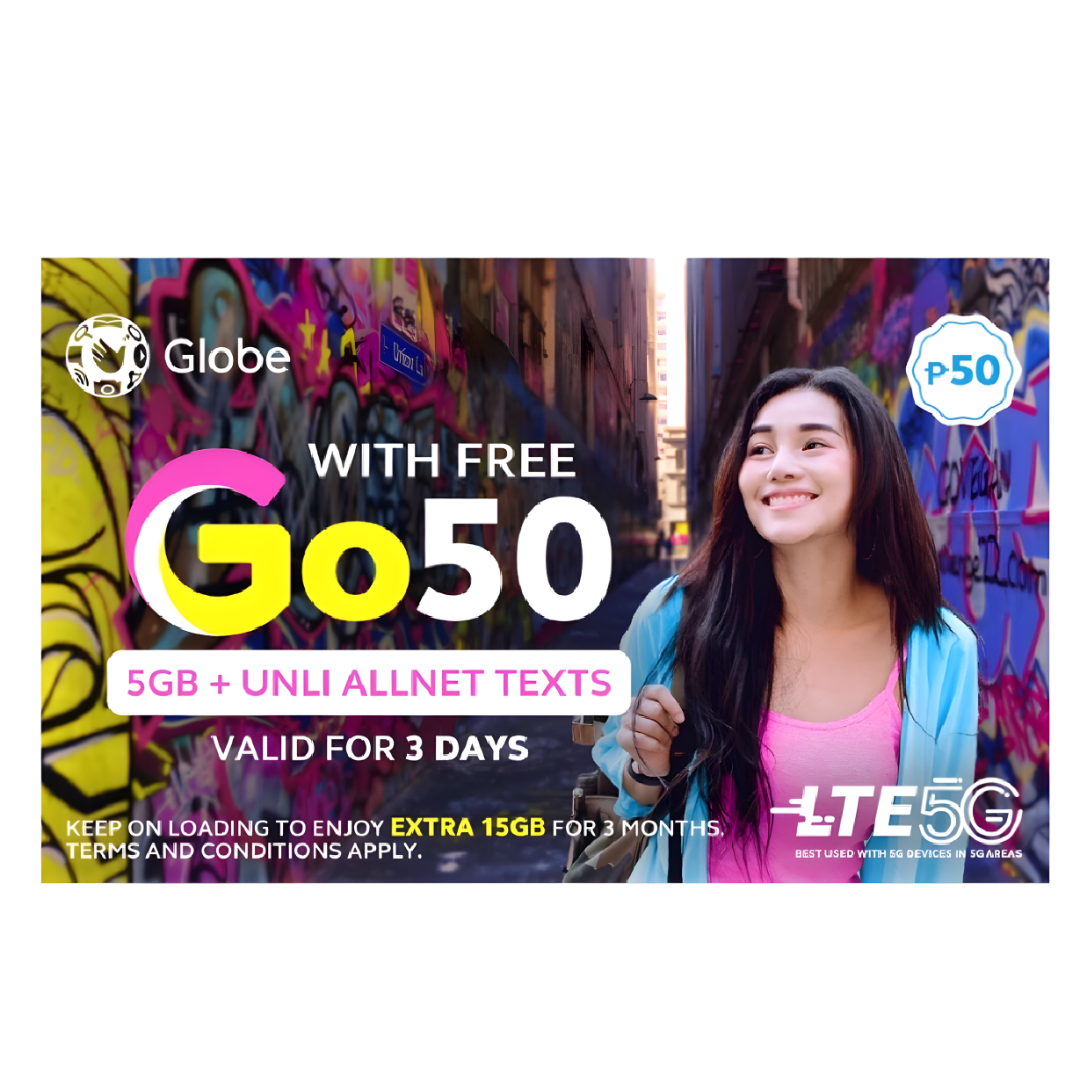 New 5G SIM Card for Smart, TNT, Globe, TM & Dito