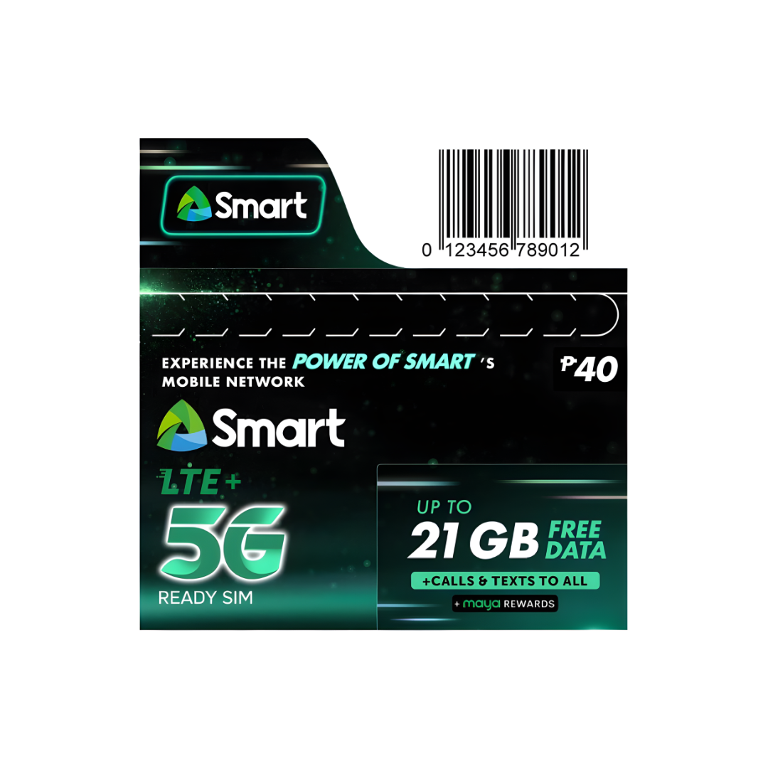 New 5G SIM Card for Smart, TNT, Globe, TM & Dito