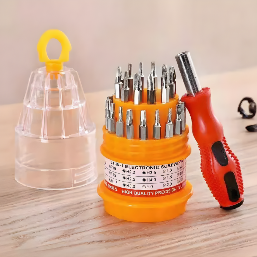 31-in-1 Precision Screwdriver Set Multifunction Pocket Repair Tool Kit
