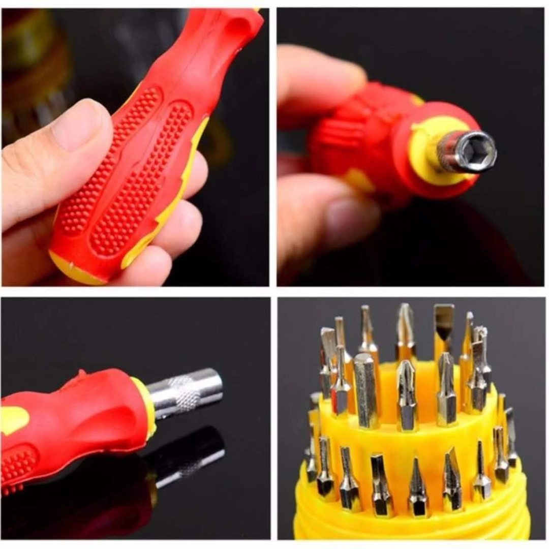 31-in-1 Precision Screwdriver Set Multifunction Pocket Repair Tool Kit
