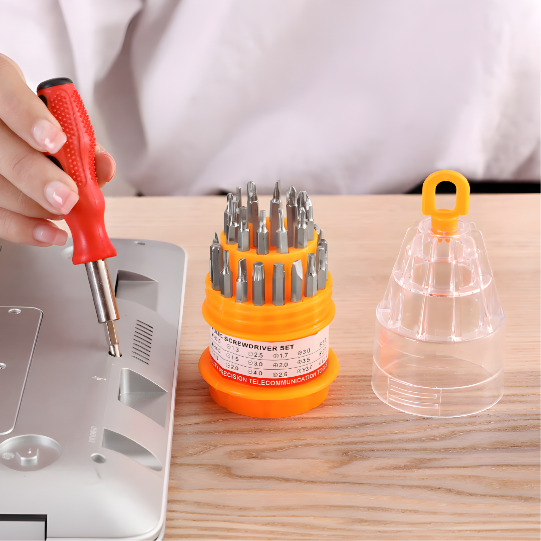 31-in-1 Precision Screwdriver Set Multifunction Pocket Repair Tool Kit