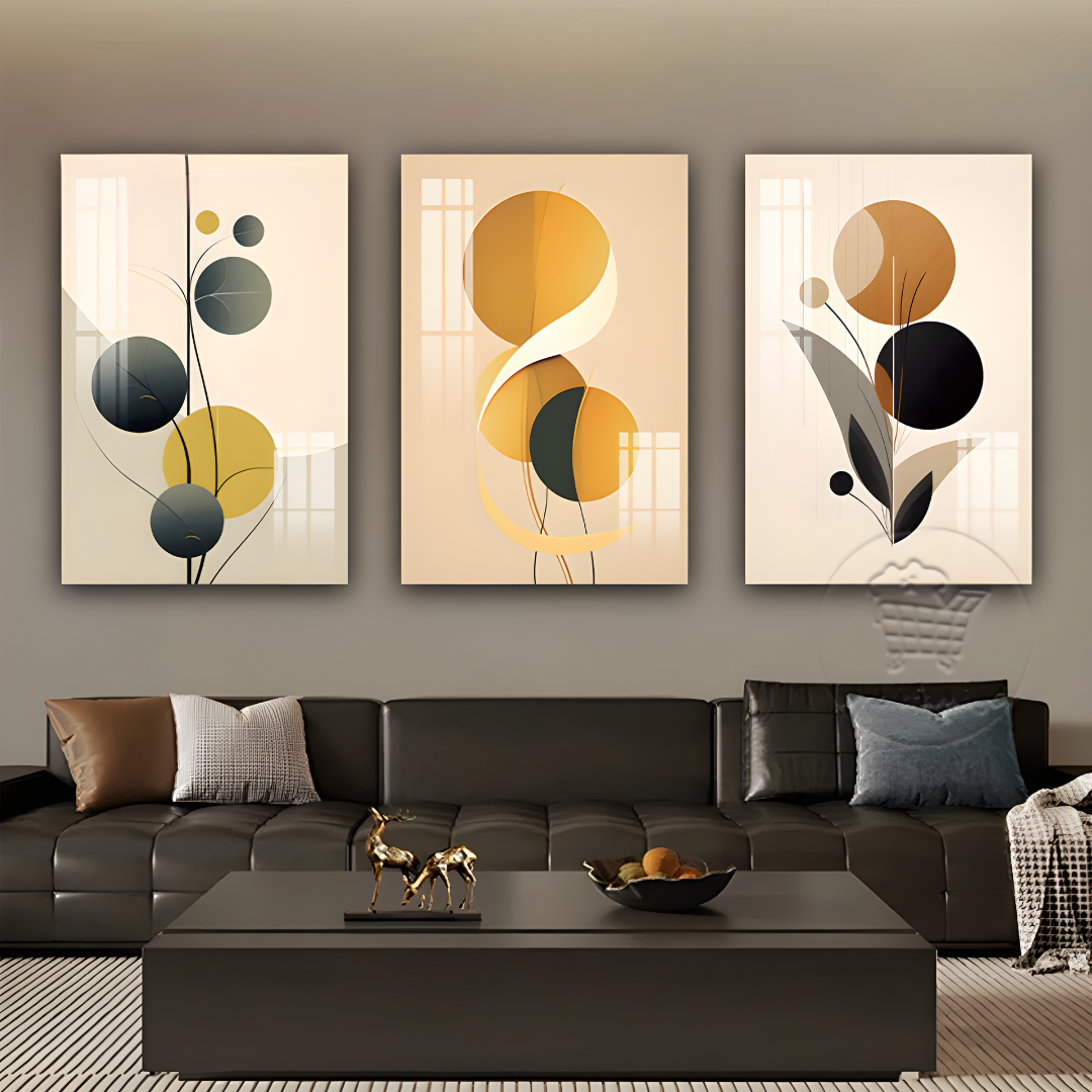 3 Pcs/Set Bohemian Wall Art Frame Set