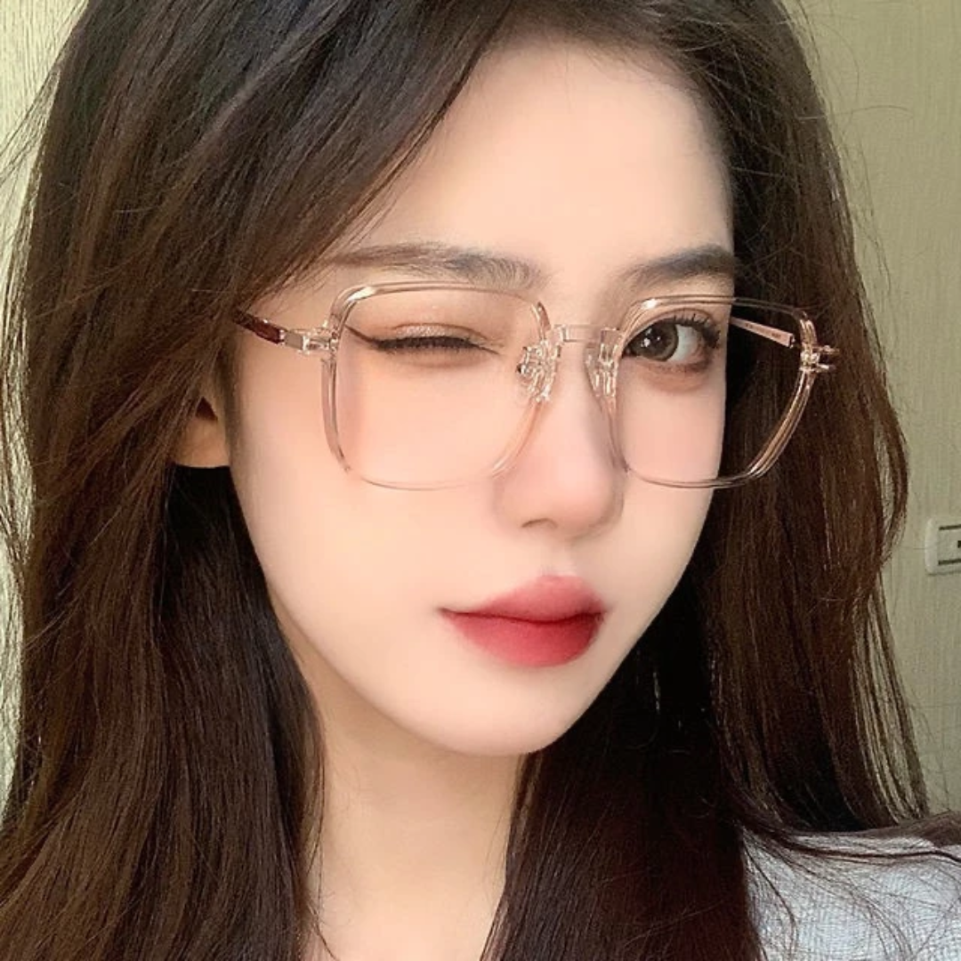 Photochromic Anti-Radiation Metal Eyeglasses