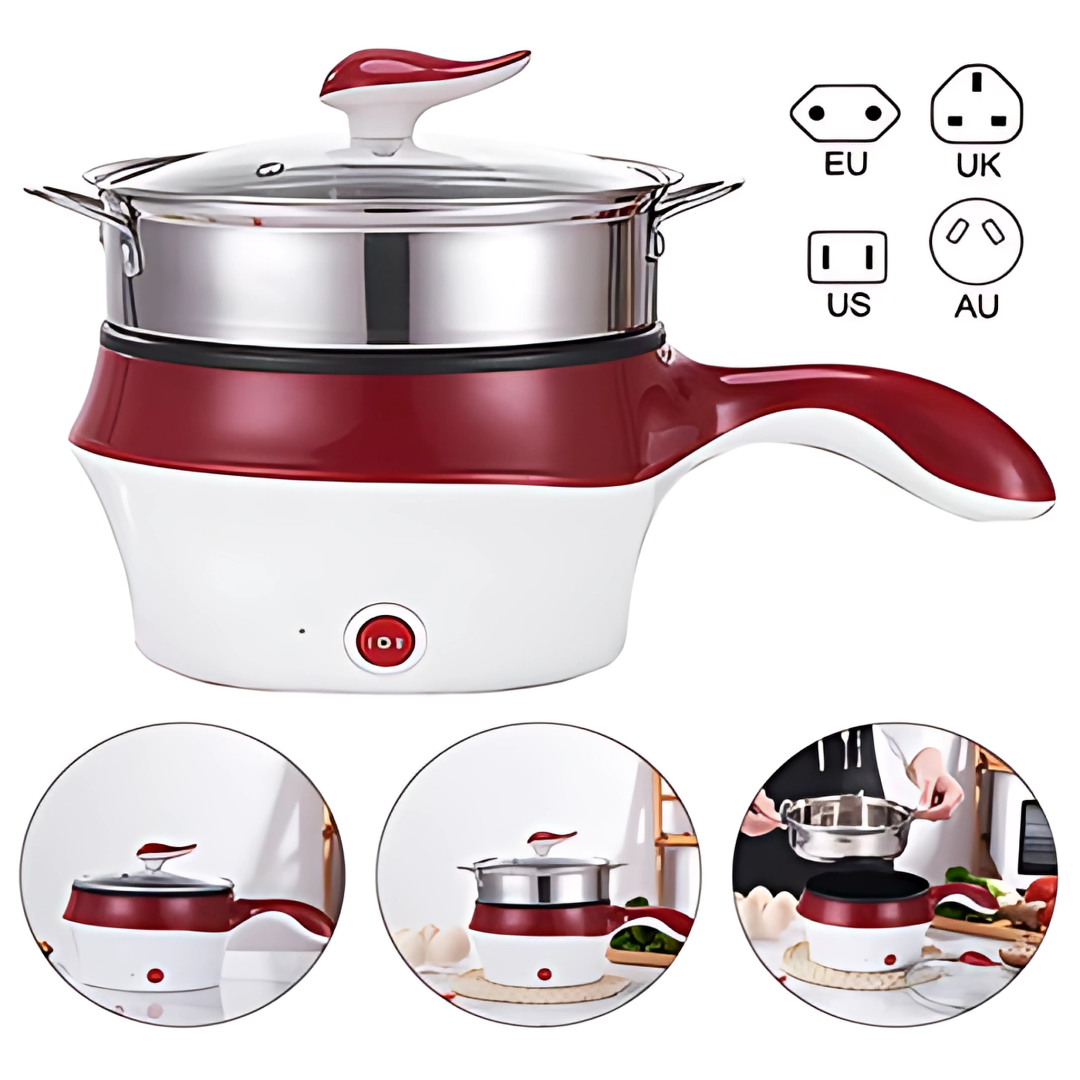 Multi-Function Electric Multicooker, Rice Cooker, Steamer and Boiler