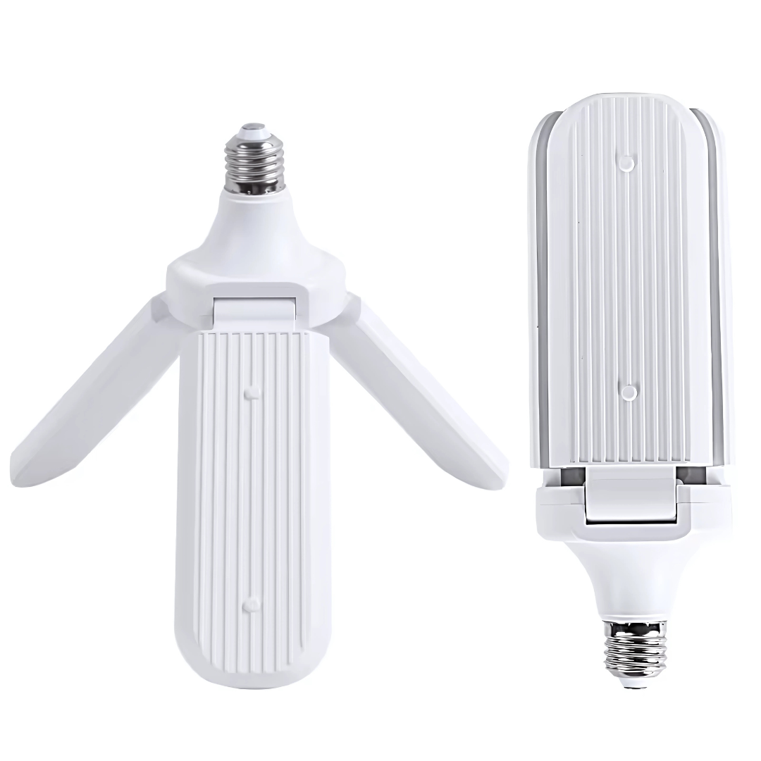 Foldable Fan Blade LED Light Bulb