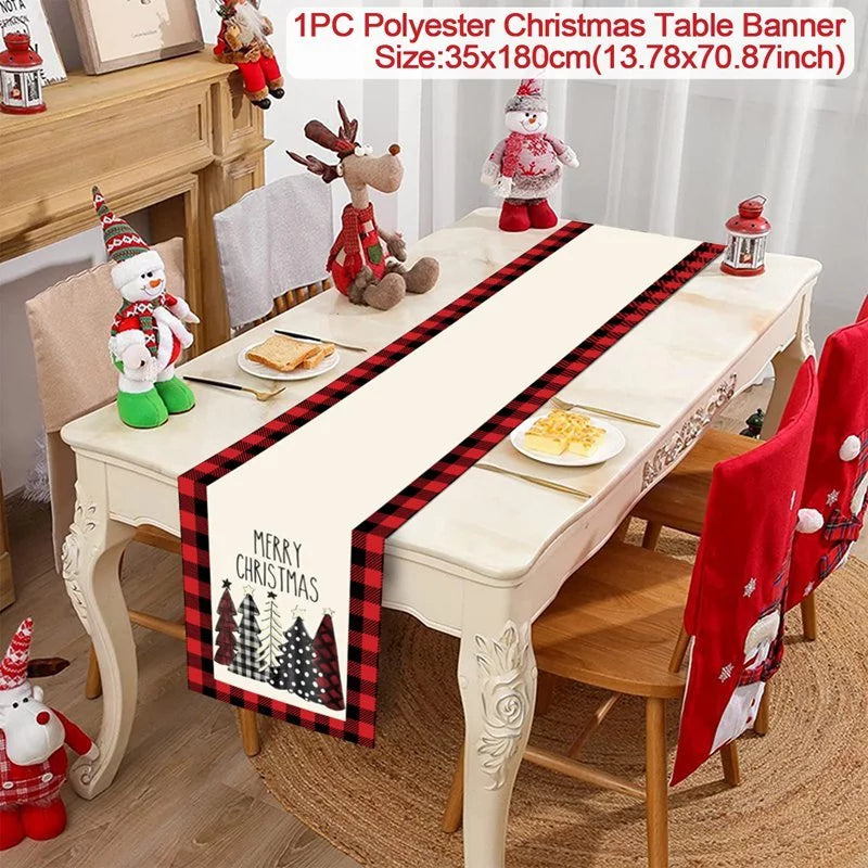 180×35CM Christmas Table Runner