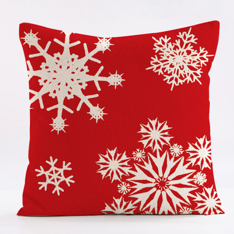 Merry Christmas Sofa Pillowcase 45x45cm Cotton Throw Pillow Cover