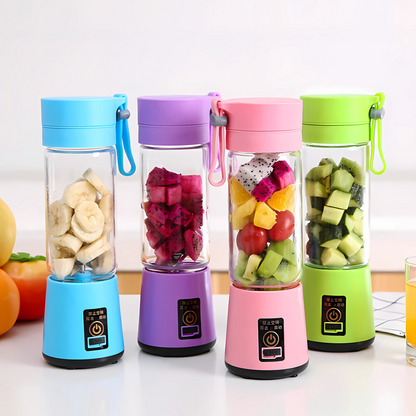 Mini USB Portable Juicer Blender – Rechargeable Electric Fruit Extractor