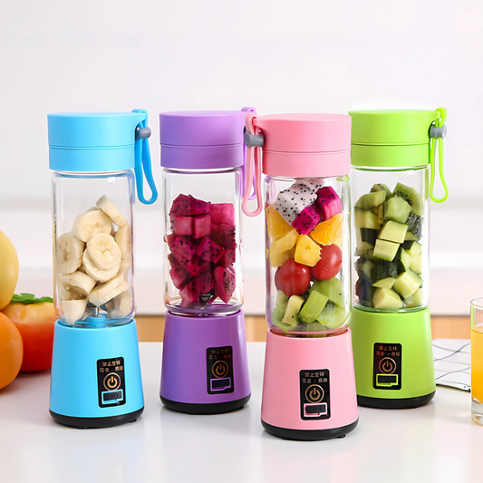 Mini USB Portable Juicer Blender – Rechargeable Electric Fruit Extractor