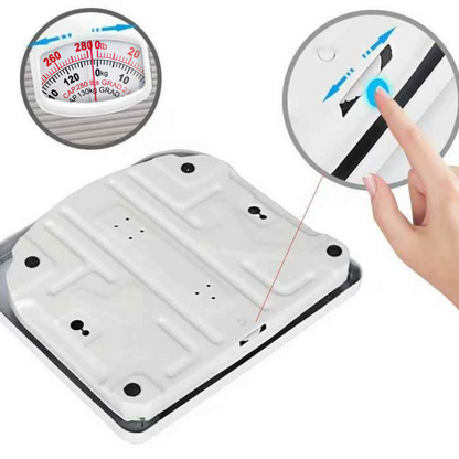 Classic Grip Non Slip Mechanical Human Weighing Scale  – No Battery Needed