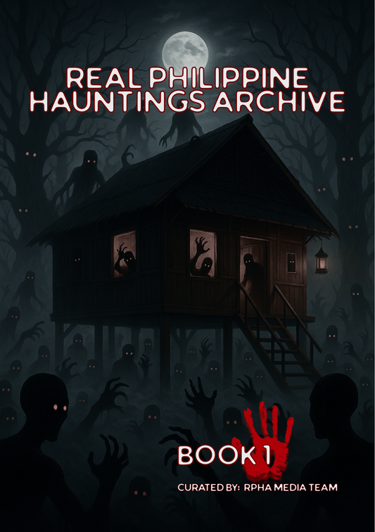 Experience bone-chilling true paranormal stories from across the Philippines in Book 1 of the Real Philippine Hauntings Archive, curated by the RPHA Media Team.