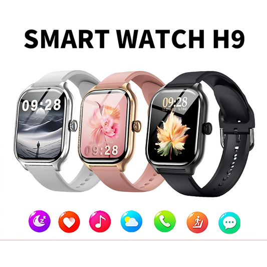 H9 Smart Watch – 2.01” Bluetooth Sports & Fitness Tracker