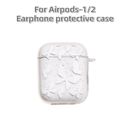 Cute Butterfly AirPods Case Soft Silicone Protective Cover for AirPods