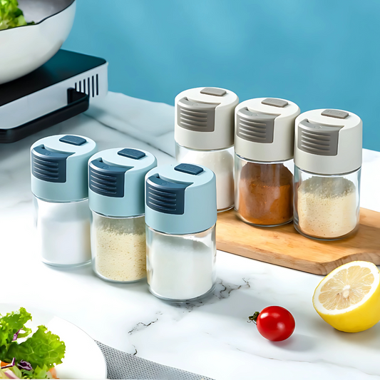 100ml Glass Seasoning Bottle Precise Salt & Spice Control Dispense