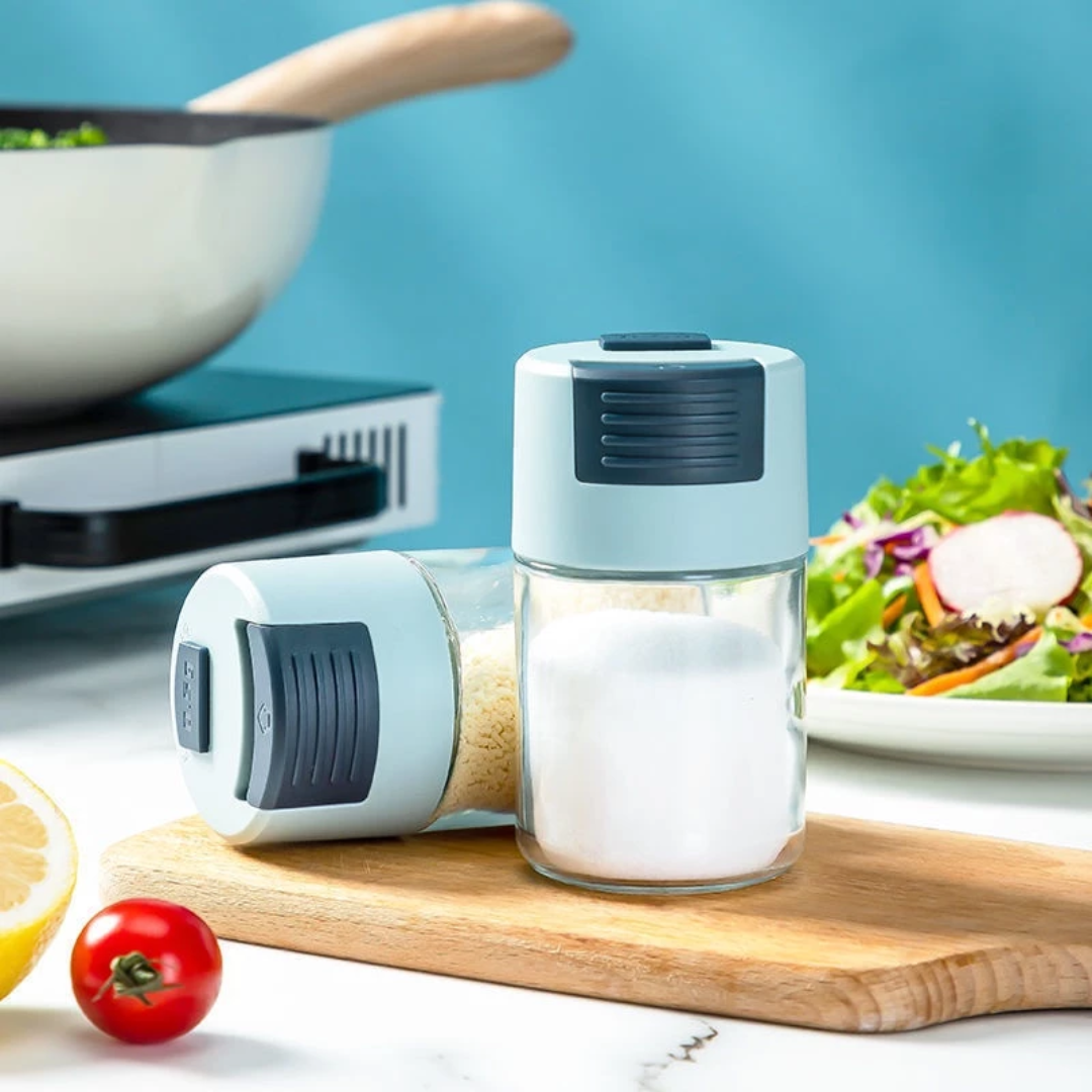 100ml Glass Seasoning Bottle Precise Salt & Spice Control Dispense