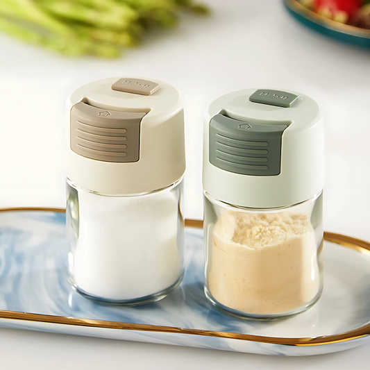 100ml Glass Seasoning Bottle Precise Salt & Spice Control Dispense