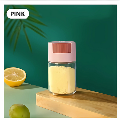 100ml Glass Seasoning Bottle Precise Salt & Spice Control Dispense