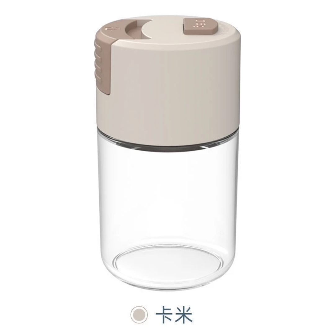 100ml Glass Seasoning Bottle Precise Salt & Spice Control Dispense
