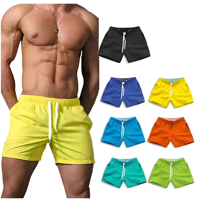 Men’s Beach Shorts with Quick Dry Lightweight Swim & Casual Shorts