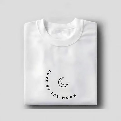 Minimalist T-Shirt for Men & Women Black & White Round Neck Shirt