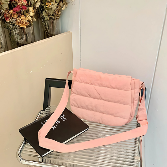 Korean Cute Embroidery Sling Bag for Women Minimalist & Classy
