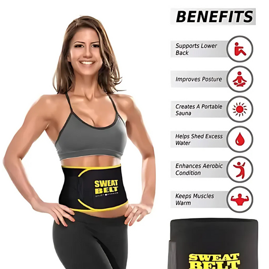 High Quality Sweat Belt – Premium Waist Trimmer for Active Lifestyles